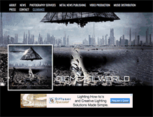 Tablet Screenshot of digmetalworld.com